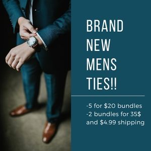 Ties **price drop $15**